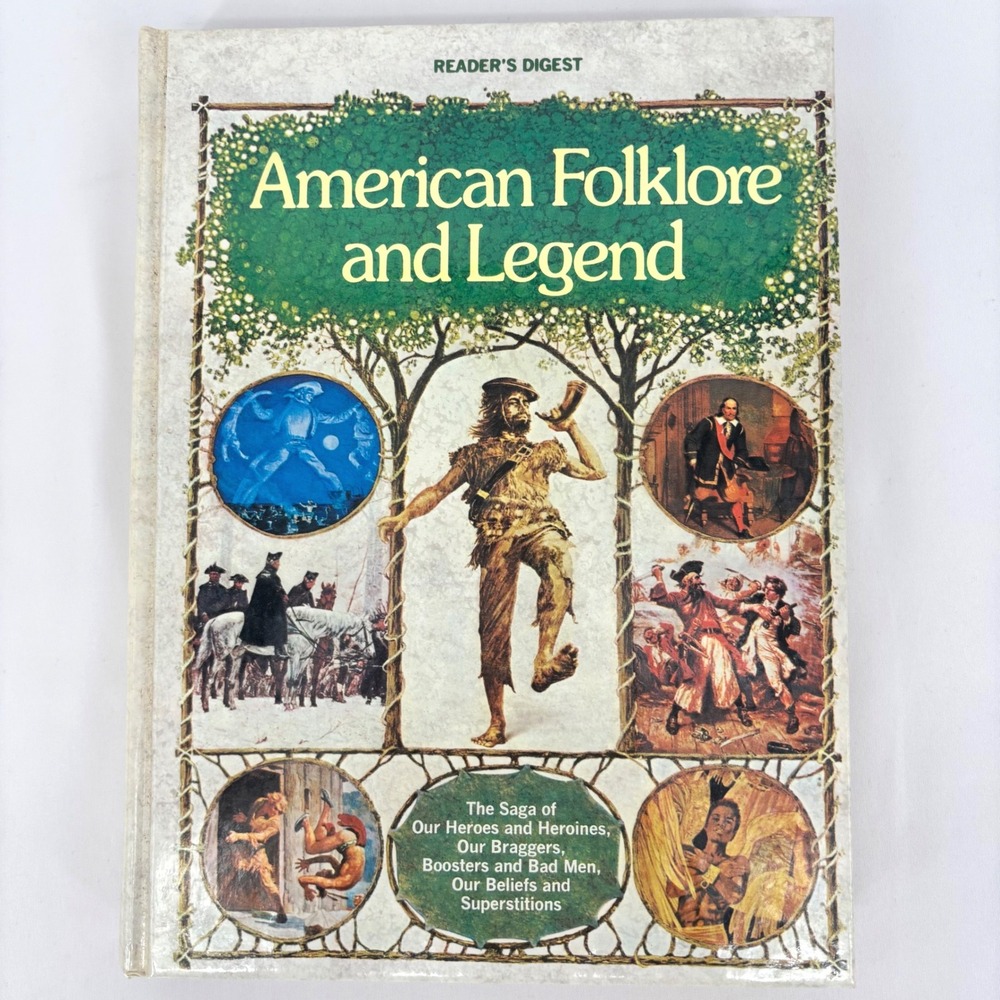American Folklore and Legend Reader's Digest 1978 Hardcover History Mythology